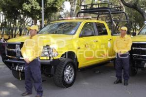 CONAFOR . VEHÍCULOS PARA INCENDIOS