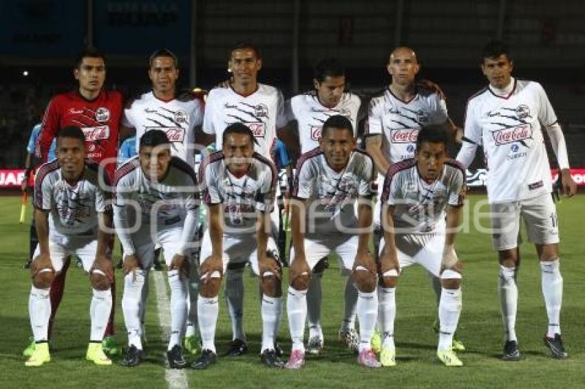 FÚTBOL . LOBOS BUAP VS DORADOS