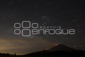 VOLCÁN POPOCATÉPETL . INCANDESCENCIA