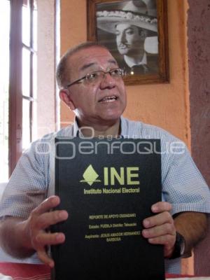 CANDIDATO INDEPENDIENTE. TEHUACAN