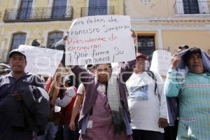 MANIFESTACIÓN SANTA CLARA OCOYUCAN