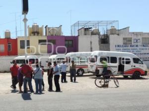 NIÑA ATROPELLADA POR TRANSPORTE