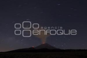 INCANDESCENCIA VOLCÁN POPOCATÉPETL