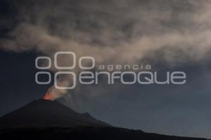 INCANDESCENCIA VOLCÁN POPOCATÉPETL