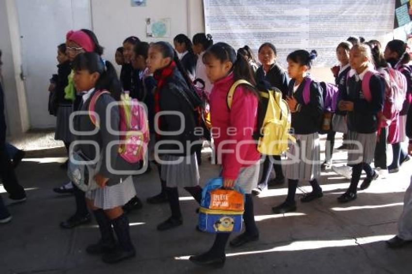 REGRESO A CLASES . HORARIO INVIERNO