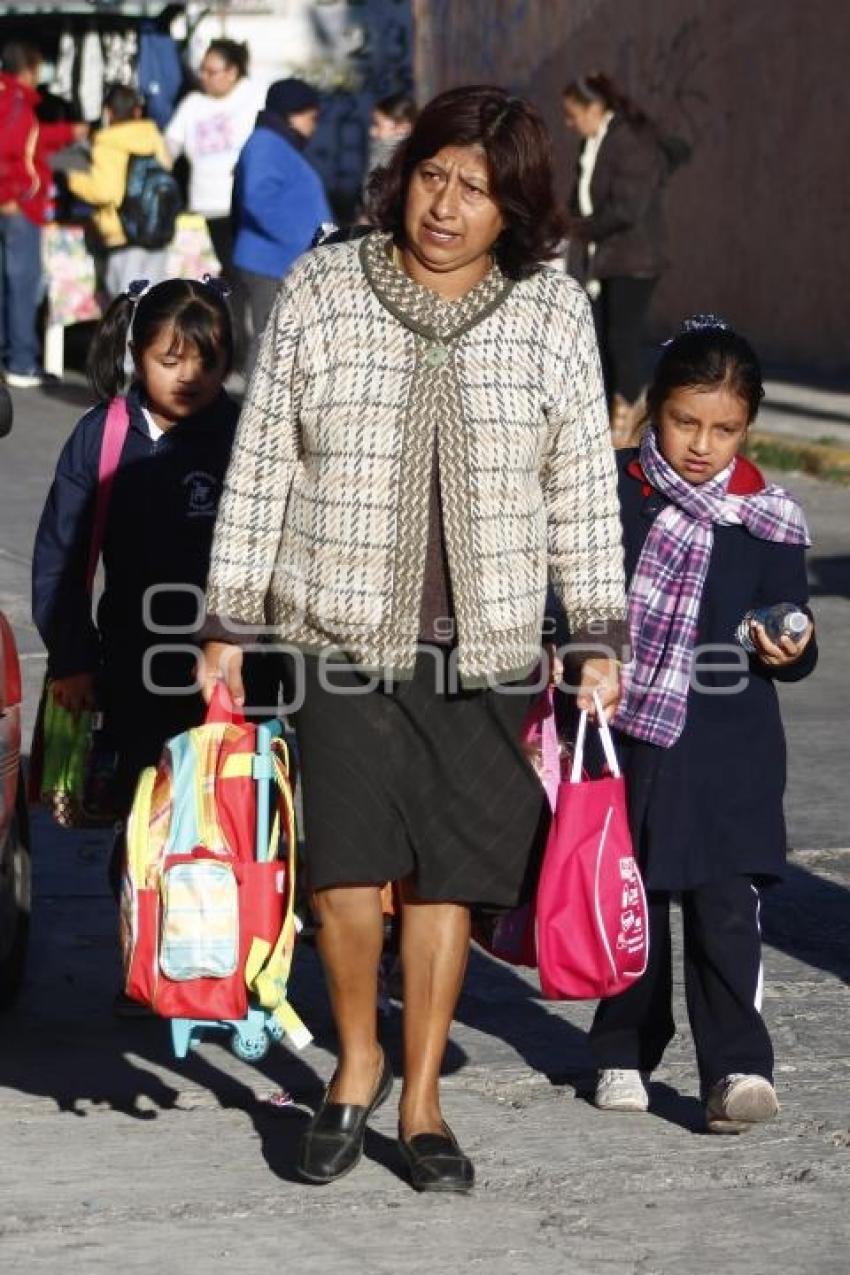 REGRESO A CLASES . HORARIO INVIERNO