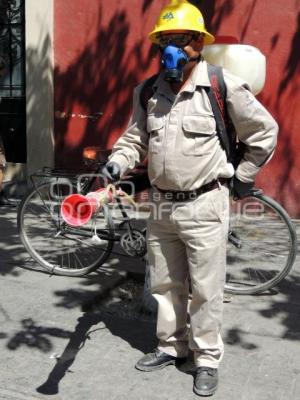 TEHUACÁN . JORNADA CONTRA DENGUE