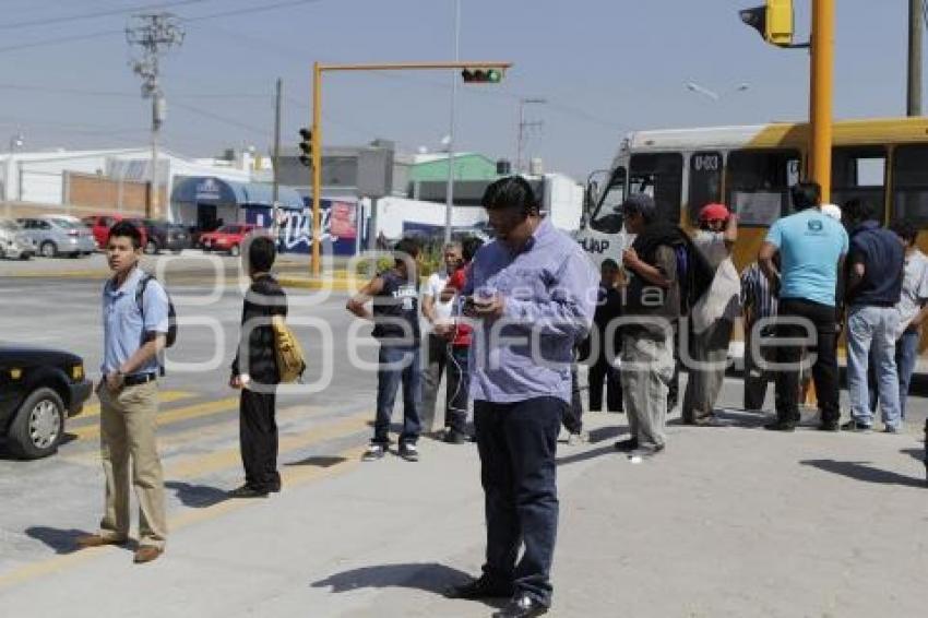 CHOFERES DE TRANSPORTE PÚBLICO . RUTA