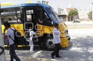 CHOFERES DE TRANSPORTE PÚBLICO . RUTA