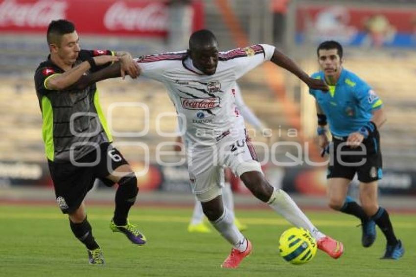 FÚTBOL . LOBOS BUAP VS ALTAMIRA