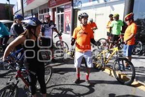 RODADA CICLISTA . DÍA DE LA MUJER