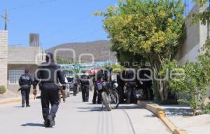 POLICÍA ATACADO . TEHUACAN