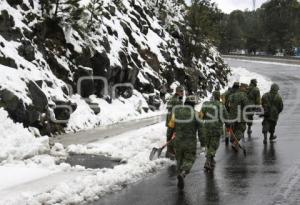 NEVADA . CIERRE DE AUTOPISTA