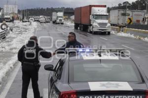 NEVADA . CIERRE DE AUTOPISTA