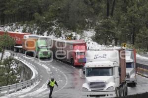 NEVADA . CIERRE DE AUTOPISTA