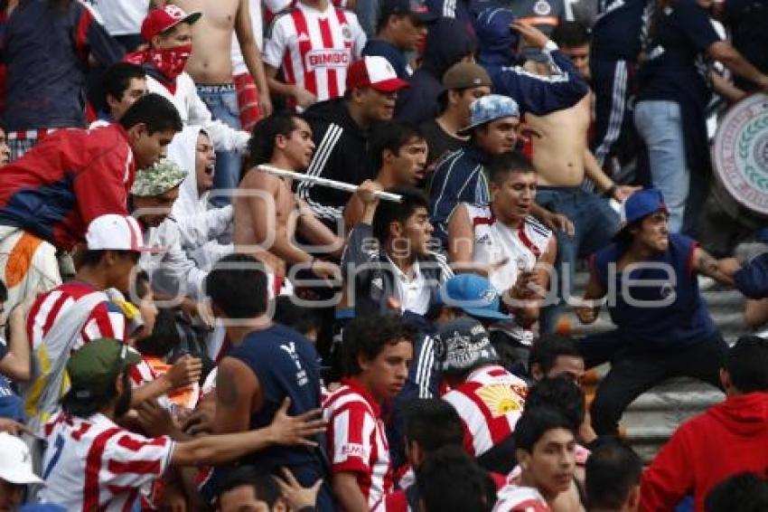 FÚTBOL . PUEBLA FC VS CHIVAS