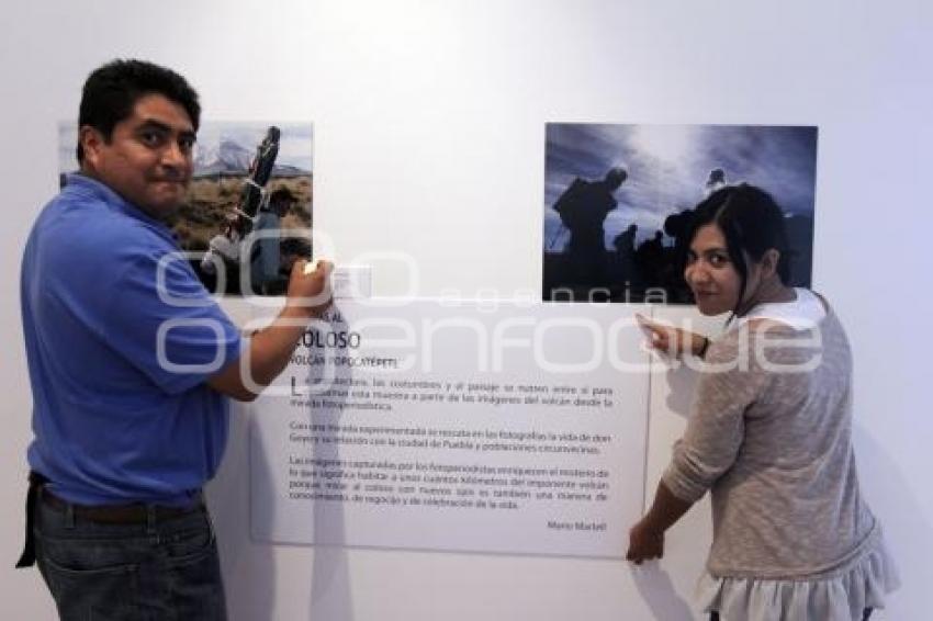 MONTAJE EXPOSICIÓN AGENCIA ENFOQUE