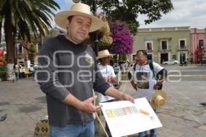 ATLIXCO . TRAZADO TAPETE MONUMENTAL