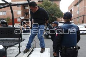 DETENIDO EN AGUA SANTA