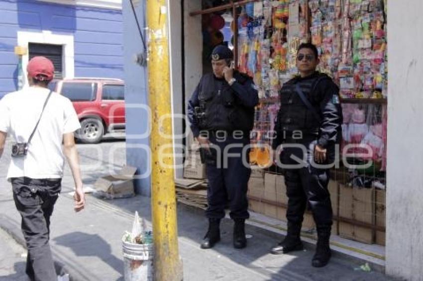 OPERATIVO AMBULANTES . MERCADO 5 DE MAYO