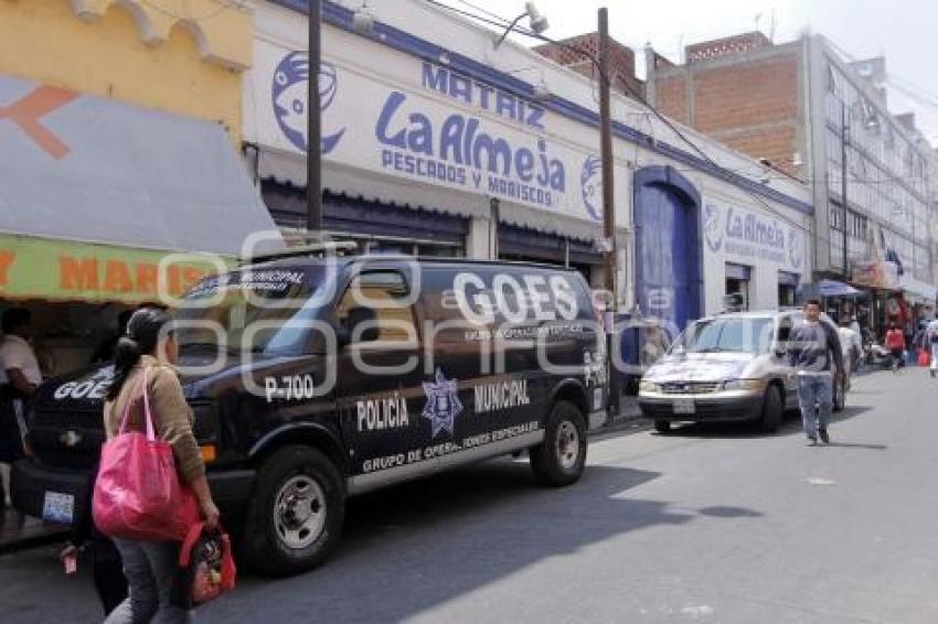 OPERATIVO AMBULANTES . MERCADO 5 DE MAYO