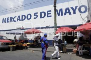 OPERATIVO AMBULANTES . MERCADO 5 DE MAYO