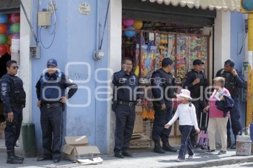 OPERATIVO AMBULANTES . MERCADO 5 DE MAYO