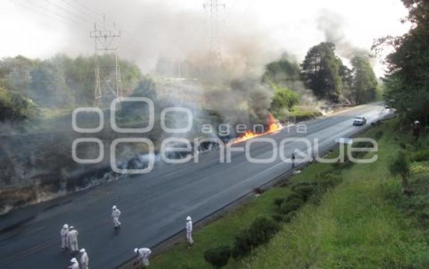 INCENDIO EN DUCTOS DE PEMEX