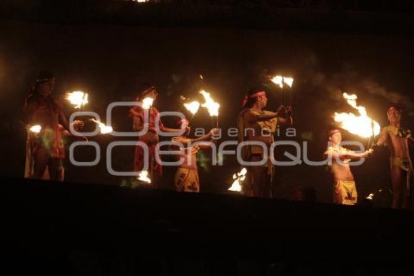 RITUAL A QUETZALCÓATL . PIRÁMIDE CHOLULA