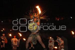 RITUAL A QUETZALCÓATL. PIRAMIDE CHOLULA