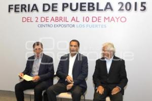 PRESENTACIÓN FERIA DE PUEBLA 2015