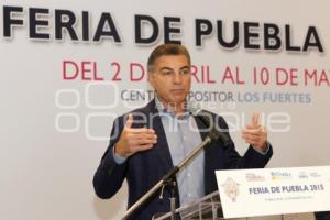 PRESENTACIÓN FERIA DE PUEBLA 2015