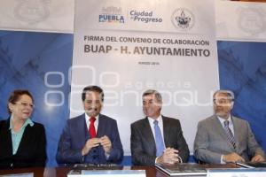 FIRMA CONVENIO AYUNTAMIENTO - BUAP