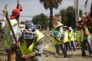 CHOLULA . OBRAS ZONA ARQUEOLÓGICA