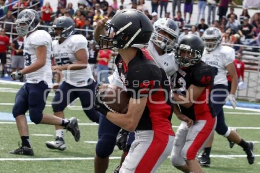 LOBOS VS CHAPINGO . FÚTBOL AMERICANO