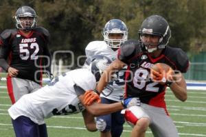 LOBOS VS CHAPINGO . FÚTBOL AMERICANO