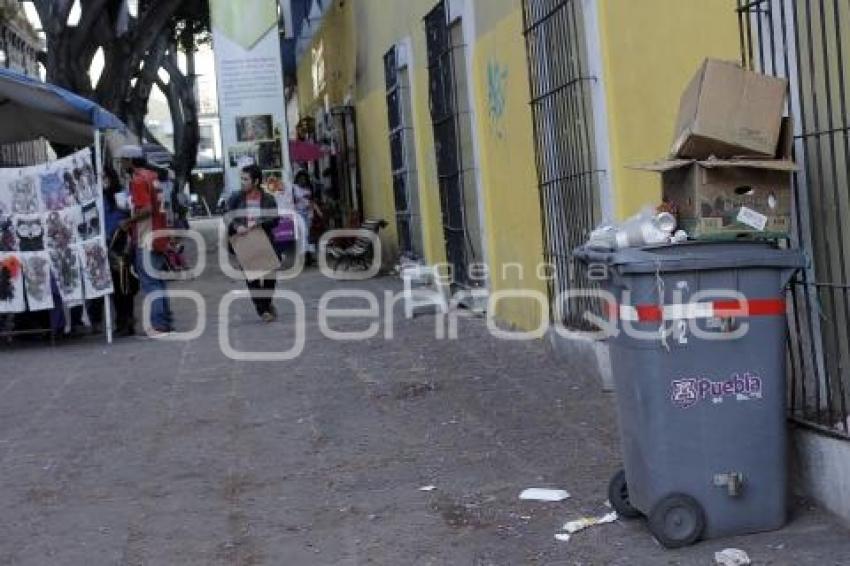 BASURA . CENTRO HISTÓRICO