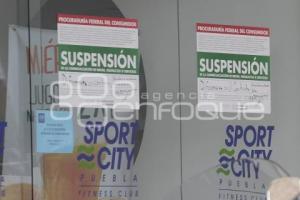 PROFECO SUSPENDE A SPORT CITY