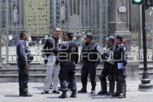 POLICÍAS . CENTRO HISTÓRICO