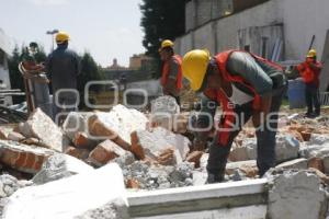 DEMOLICIÓN EDIFICIO FINANZAS CHOLULA