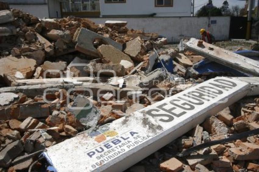 DEMOLICIÓN EDIFICIO FINANZAS CHOLULA