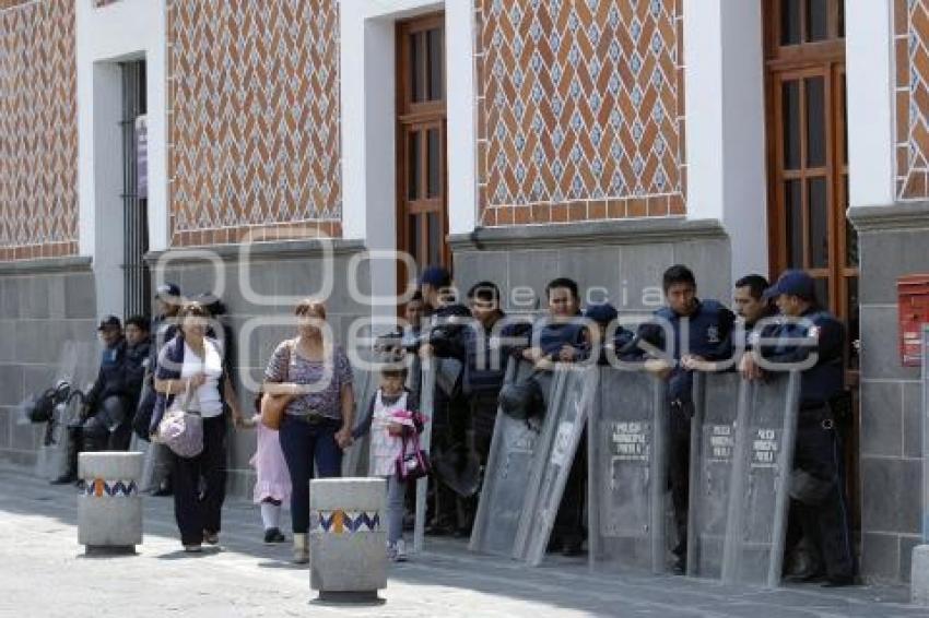 POLICÍAS . CENTRO HISTÓRICO