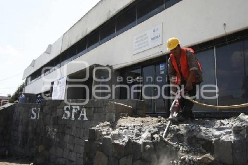 DEMOLICIÓN EDIFICIO FINANZAS CHOLULA