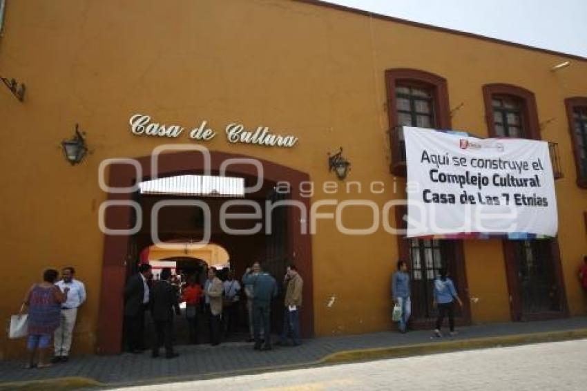 CONSTRUCCIÓN COMPLEJO CULTURAL CHOLULA