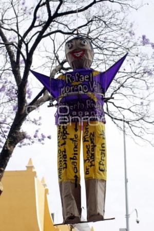 SEMANA SANTA . QUEMA DE JUDAS