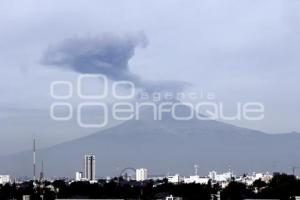 FUMAROLA . VOLCÁN POPOCATÉPETL