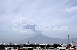 FUMAROLA . VOLCÁN POPOCATÉPETL