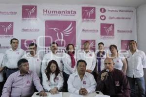 PARTIDO HUMANISTA . CANDIDATOS