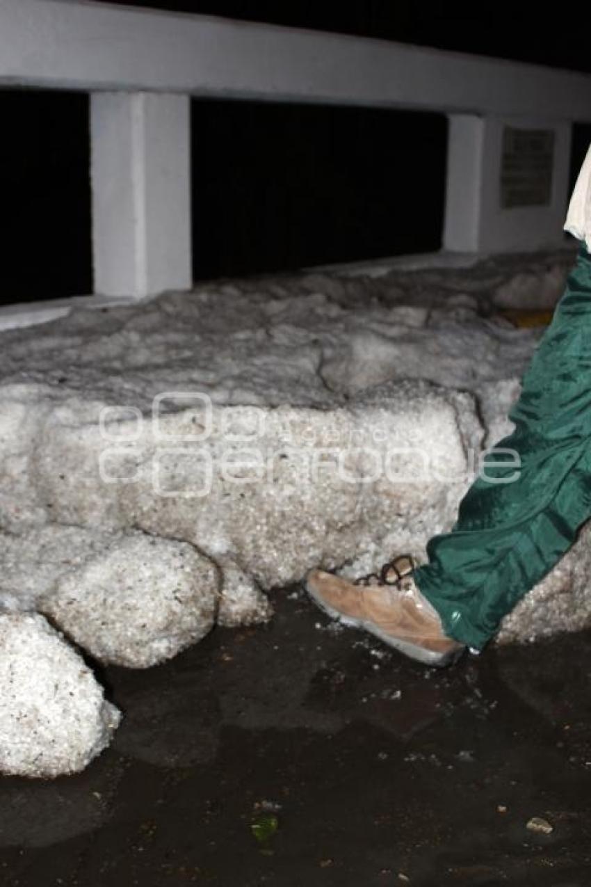 GRANIZO .  SAN FELIPE TEOTLALCINGO