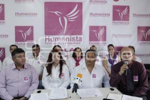 PARTIDO HUMANISTA . CANDIDATOS